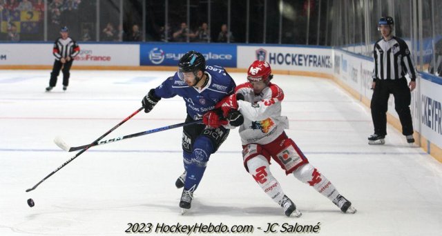 Photo hockey match Gap  - Grenoble  le 29/01/2023