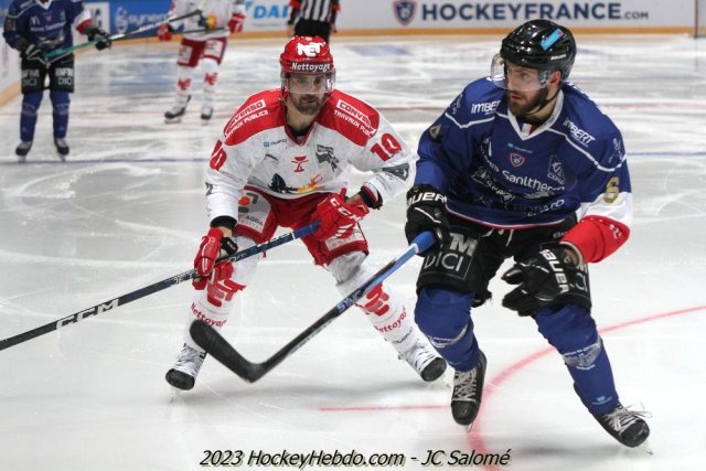 Photo hockey match Gap  - Grenoble  le 29/01/2023