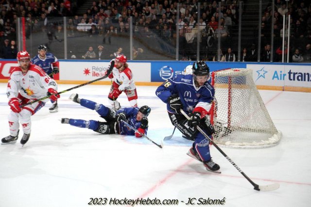Photo hockey match Gap  - Grenoble  le 29/01/2023