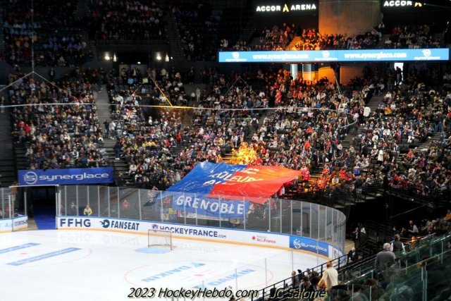 Photo hockey match Gap  - Grenoble  le 29/01/2023