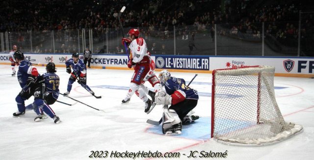 Photo hockey match Gap  - Grenoble  le 29/01/2023