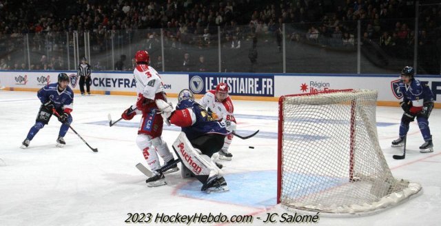 Photo hockey match Gap  - Grenoble  le 29/01/2023