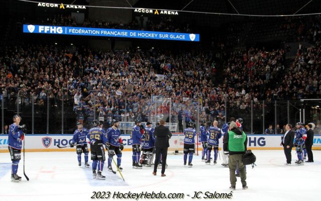 Photo hockey match Gap  - Grenoble  le 29/01/2023