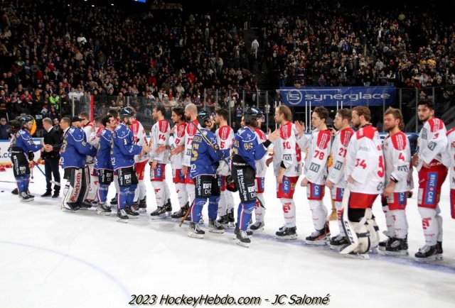 Photo hockey match Gap  - Grenoble  le 29/01/2023