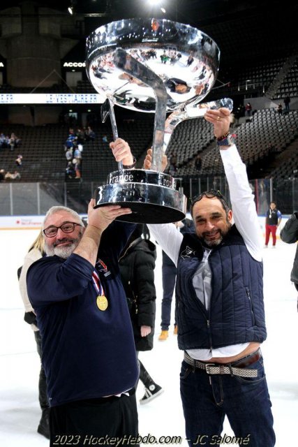 Photo hockey match Gap  - Grenoble  le 29/01/2023