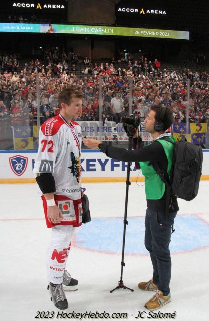 Photo hockey match Gap  - Grenoble  le 29/01/2023