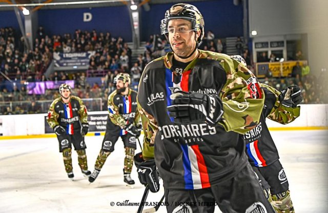 Photo hockey match Nantes - Chambéry le 28/01/2023