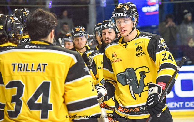 Photo hockey match Nantes - Chambéry le 28/01/2023