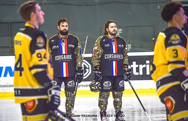 Photo hockey match Nantes - Chambéry le 28/01/2023