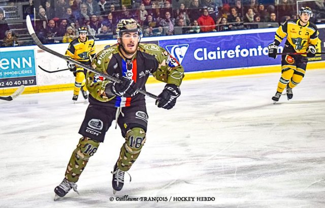 Photo hockey match Nantes - Chambéry le 28/01/2023