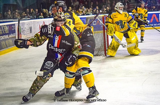 Photo hockey match Nantes - Chambéry le 28/01/2023