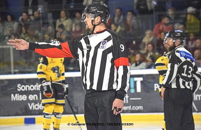 Photo hockey match Nantes - Chambéry le 28/01/2023