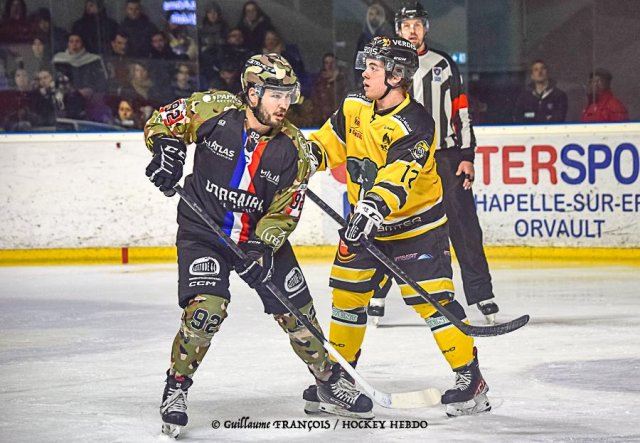 Photo hockey match Nantes - Chambéry le 28/01/2023