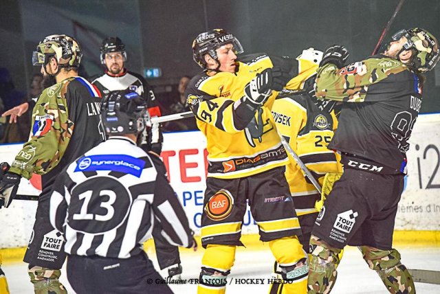 Photo hockey match Nantes - Chambéry le 28/01/2023