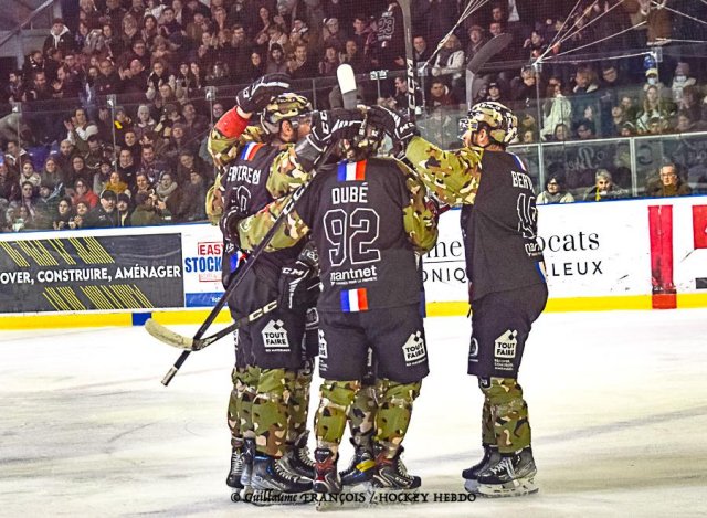 Photo hockey match Nantes - Chambéry le 28/01/2023