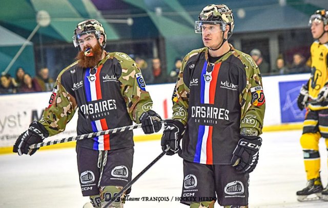 Photo hockey match Nantes - Chambéry le 28/01/2023