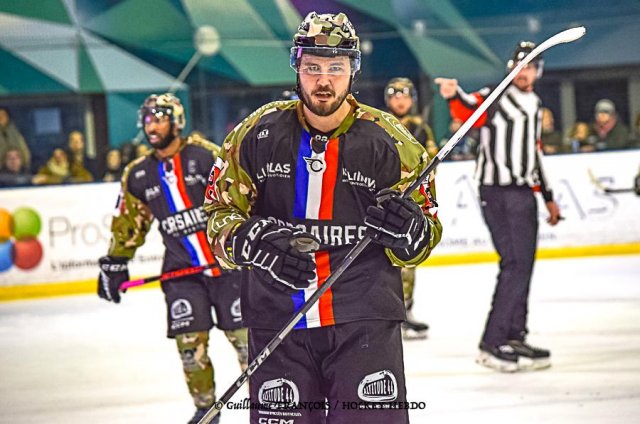 Photo hockey match Nantes - Chambéry le 28/01/2023