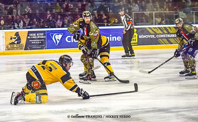 Photo hockey match Nantes - Chambéry le 28/01/2023
