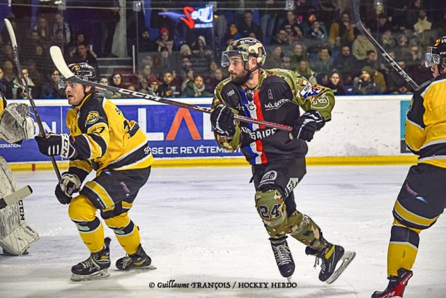 Photo hockey match Nantes - Chambéry le 28/01/2023