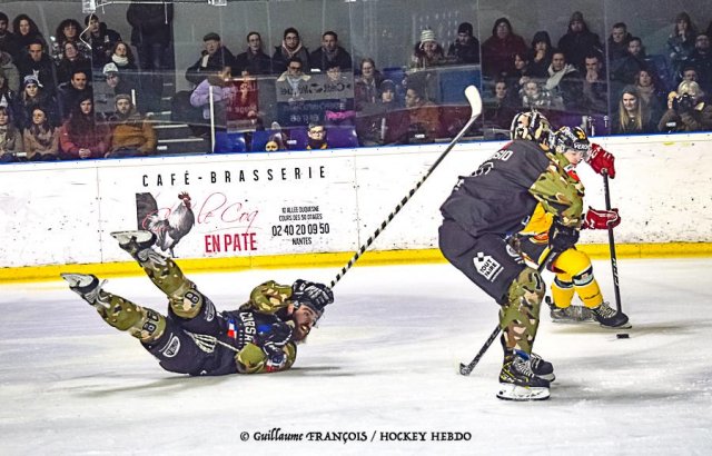 Photo hockey match Nantes - Chambéry le 28/01/2023