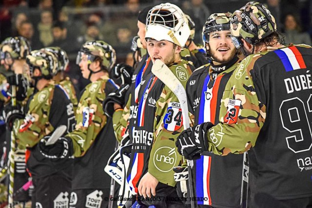 Photo hockey match Nantes - Chambéry le 28/01/2023