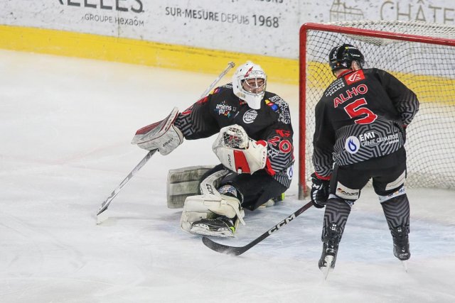 Photo hockey match Amiens  - Grenoble  le 27/01/2023