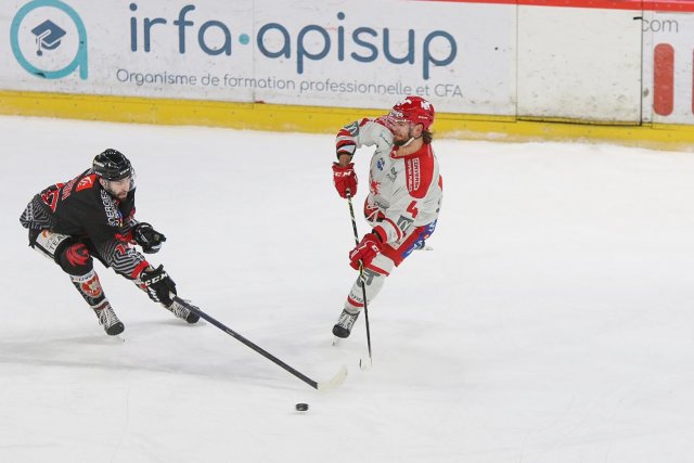 Photo hockey match Amiens  - Grenoble  le 27/01/2023