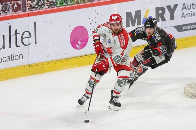 Photo hockey match Amiens  - Grenoble  le 27/01/2023