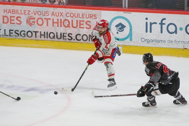 Photo hockey match Amiens  - Grenoble  le 27/01/2023