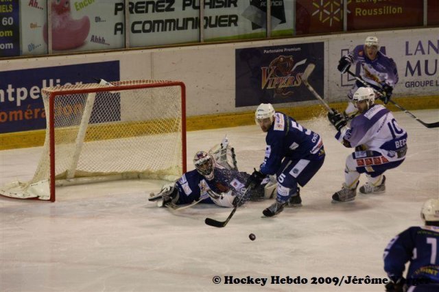 Photo hockey match Montpellier  - Avignon le 12/09/2009