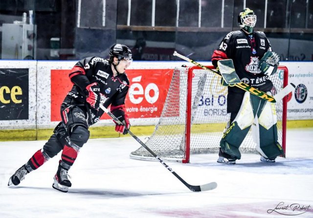Photo hockey match Bordeaux - Mulhouse le 31/01/2023