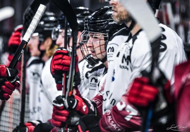 Photo hockey match Bordeaux - Mulhouse le 31/01/2023