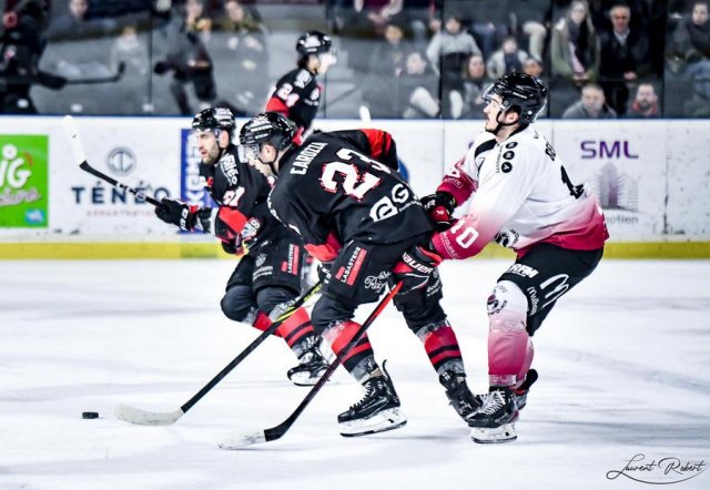 Photo hockey match Bordeaux - Mulhouse le 31/01/2023