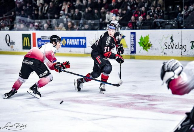 Photo hockey match Bordeaux - Mulhouse le 31/01/2023