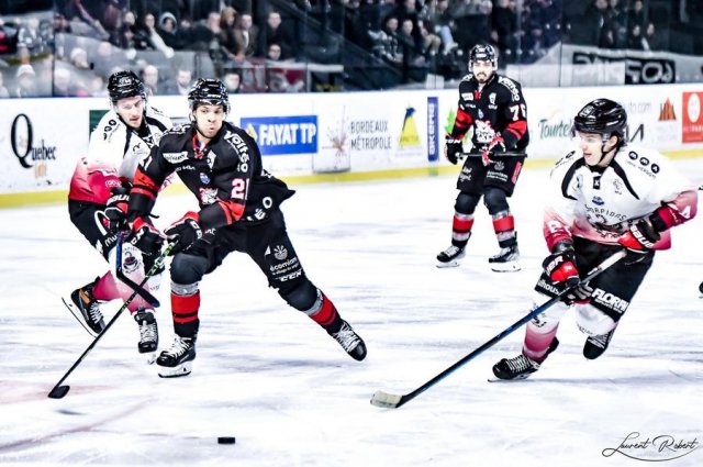 Photo hockey match Bordeaux - Mulhouse le 31/01/2023