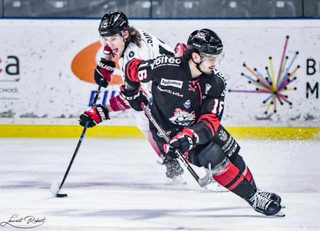 Photo hockey match Bordeaux - Mulhouse le 31/01/2023