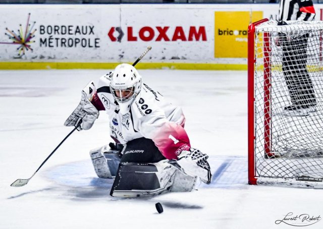 Photo hockey match Bordeaux - Mulhouse le 31/01/2023