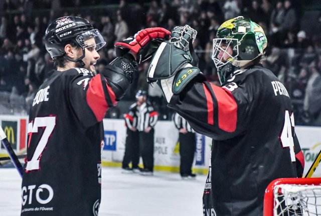 Photo hockey match Bordeaux - Mulhouse le 31/01/2023