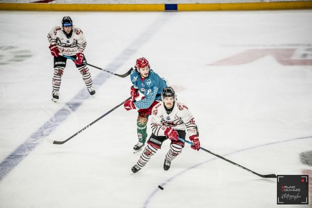 Photo hockey match Cergy-Pontoise - Briançon  le 31/01/2023