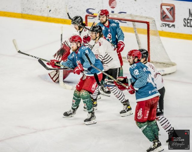 Photo hockey match Cergy-Pontoise - Briançon  le 31/01/2023