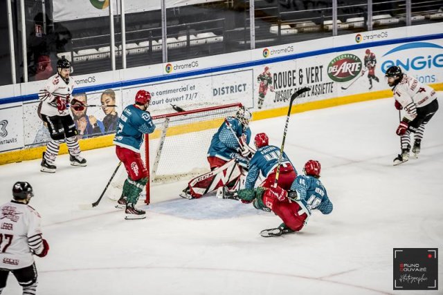 Photo hockey match Cergy-Pontoise - Briançon  le 31/01/2023
