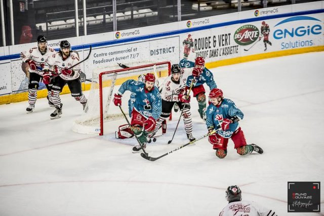 Photo hockey match Cergy-Pontoise - Briançon  le 31/01/2023