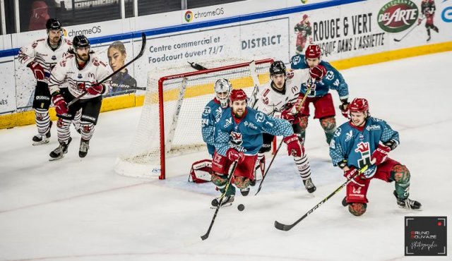 Photo hockey match Cergy-Pontoise - Briançon  le 31/01/2023
