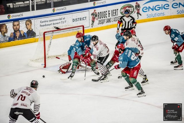 Photo hockey match Cergy-Pontoise - Briançon  le 31/01/2023