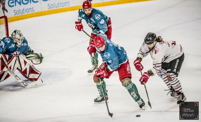 Photo hockey match Cergy-Pontoise - Briançon  le 31/01/2023