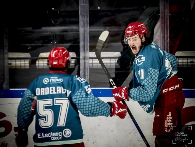 Photo hockey match Cergy-Pontoise - Briançon  le 31/01/2023