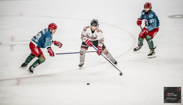 Photo hockey match Cergy-Pontoise - Briançon  le 31/01/2023