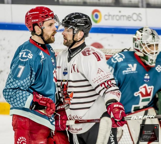 Photo hockey match Cergy-Pontoise - Briançon  le 31/01/2023