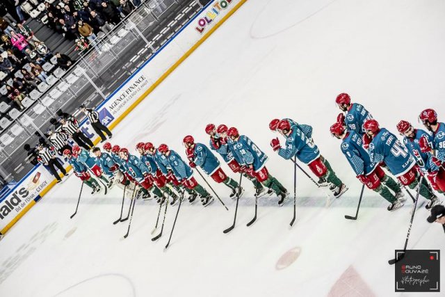 Photo hockey match Cergy-Pontoise - Briançon  le 31/01/2023