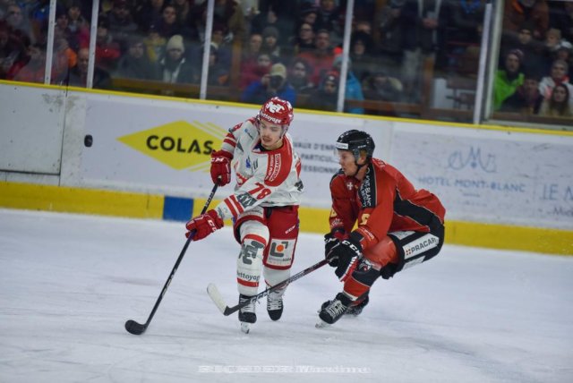 Photo hockey match Chamonix  - Grenoble  le 03/02/2023